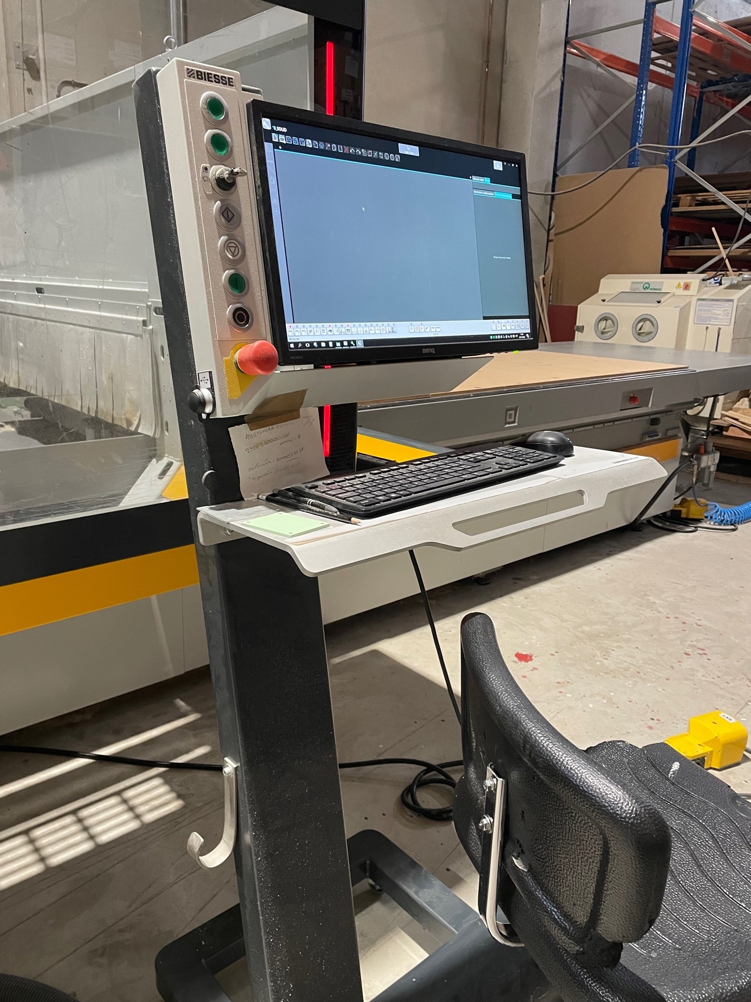 Centre CNC BIESSE ROVER PLAST A FT SMART 1531